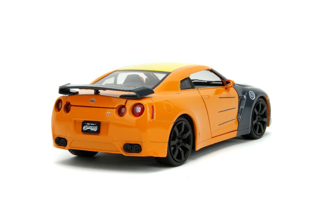 Jada 1/24 "Hollywood Rides" 2009 Nissan GT-R (R35) With Naruto