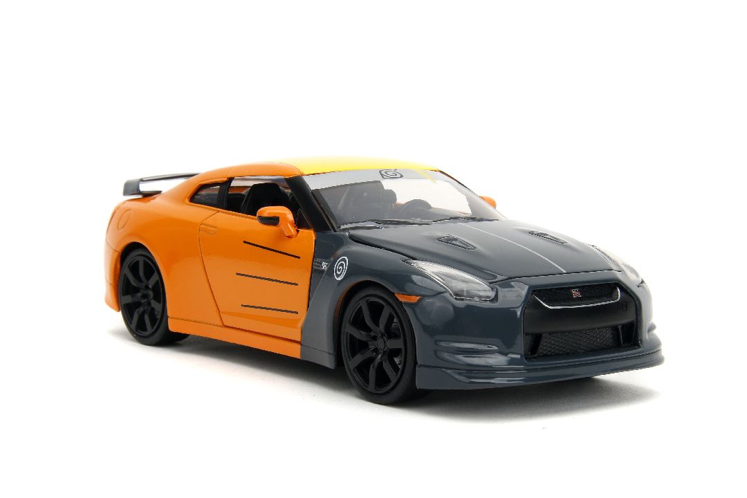 Jada 1/24 "Hollywood Rides" 2009 Nissan GT-R (R35) With Naruto