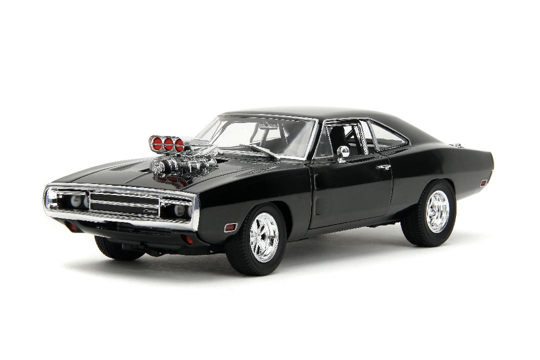 Jada 1/24 "Fast & Furious" TrueSpec 1970 Dodge Charger RT -Black