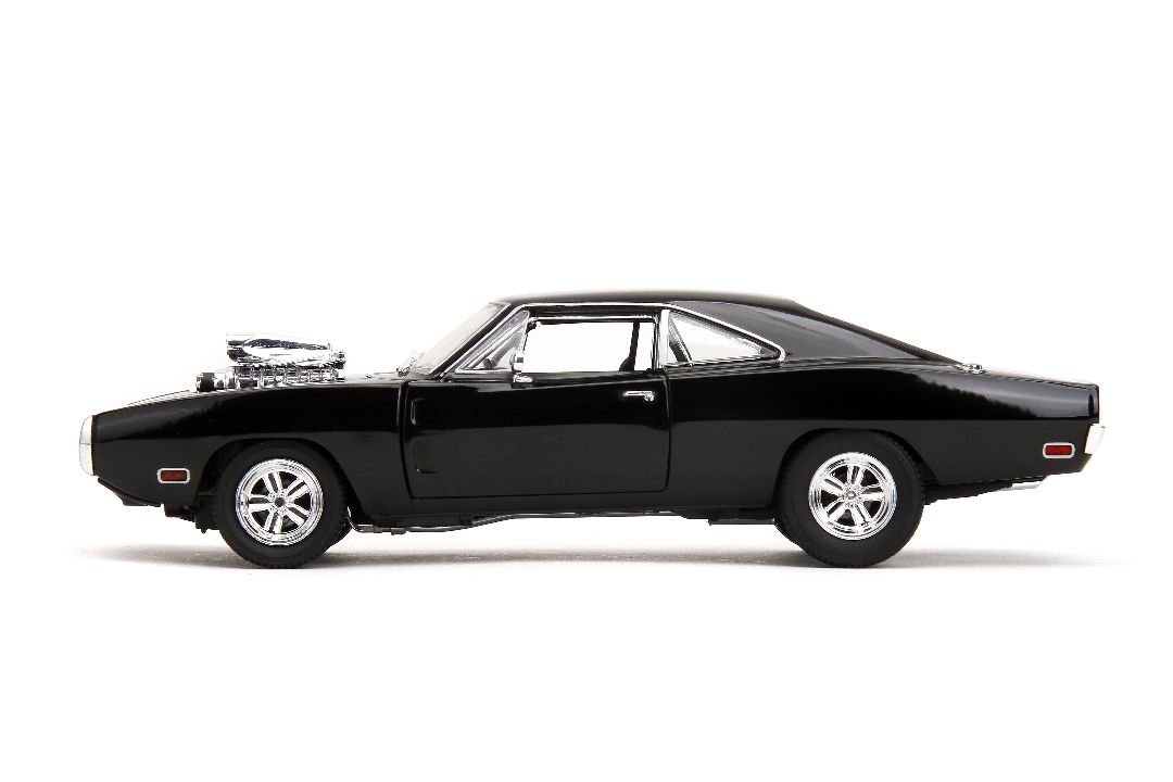 Jada 1/24 "Fast & Furious" TrueSpec 1970 Dodge Charger RT -Black