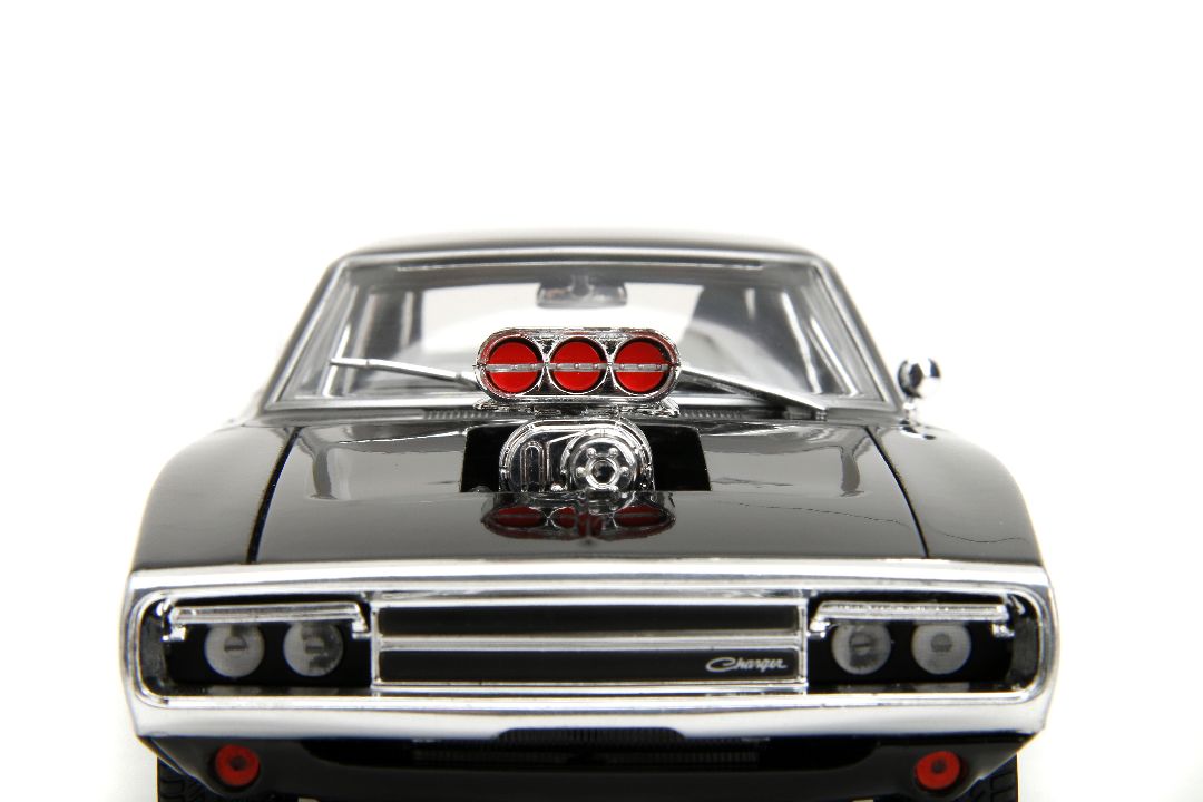 Jada 1/24 "Fast & Furious" TrueSpec 1970 Dodge Charger RT -Black