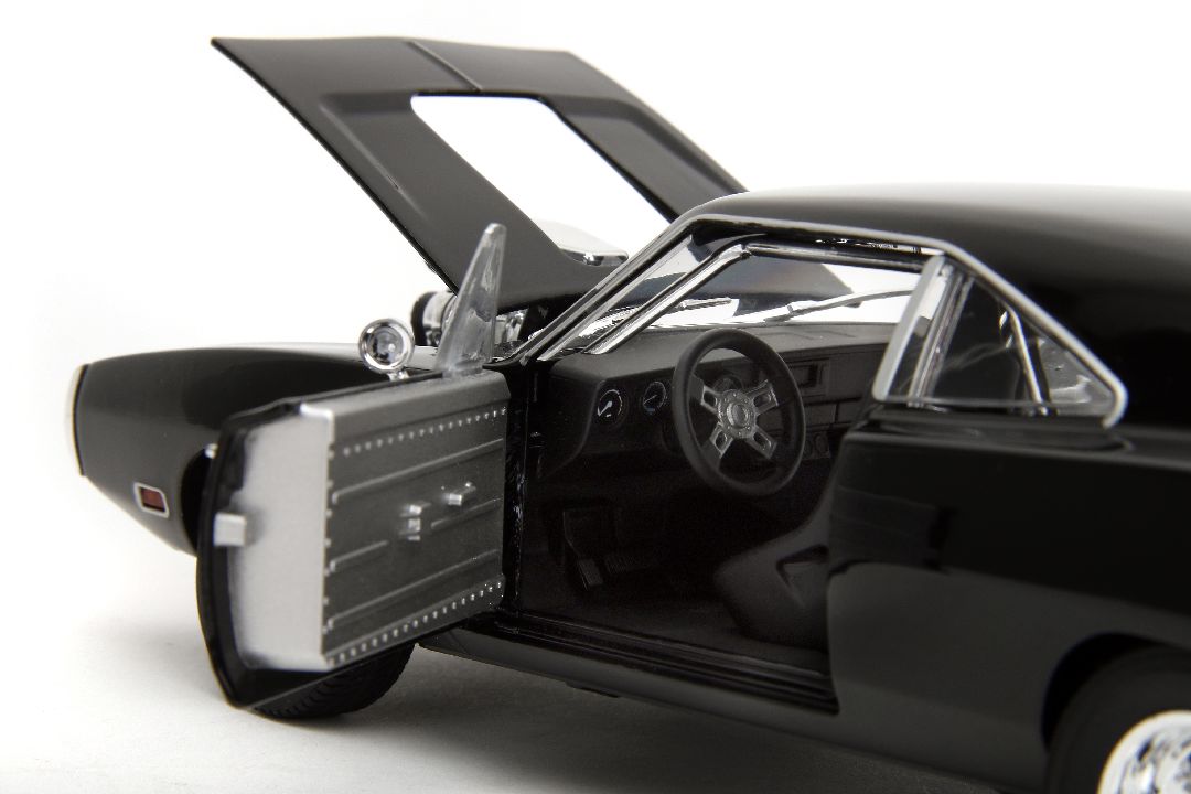 Jada 1/24 "Fast & Furious" TrueSpec 1970 Dodge Charger RT -Black