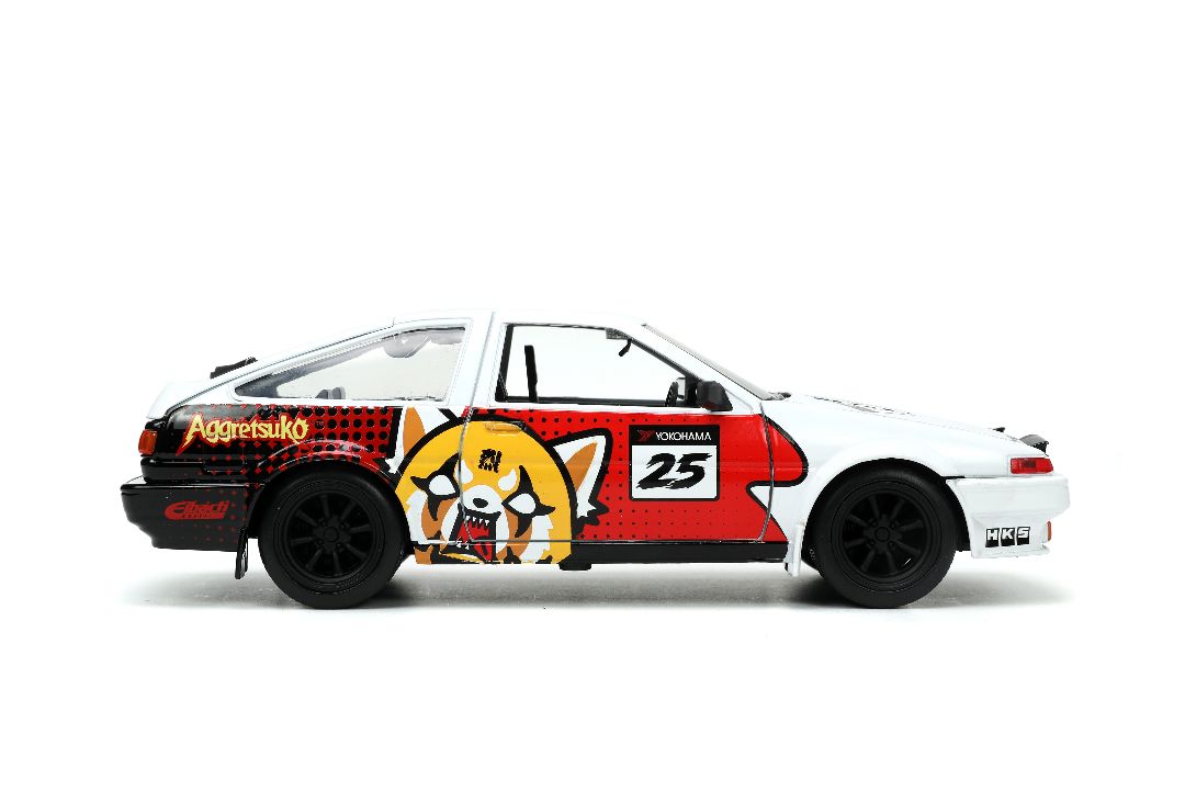 Jada 1/24 "Hollywood Rides" Sanrio 1986 Trueno with Aggretsuko