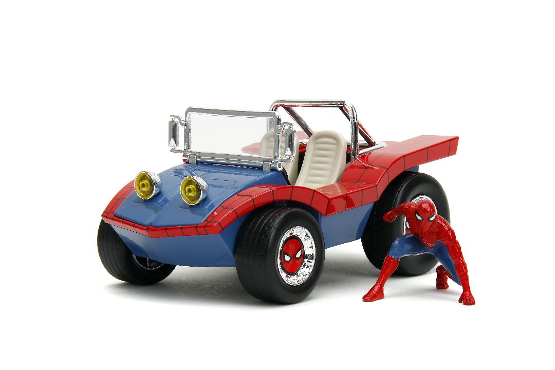 Jada 1/24 "Hollywood Rides" Spider-Man Buggy With Spider-Man