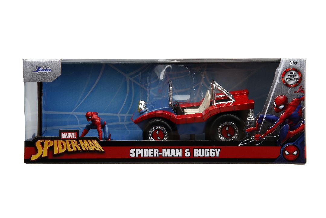Jada 1/24 "Hollywood Rides" Spider-Man Buggy With Spider-Man