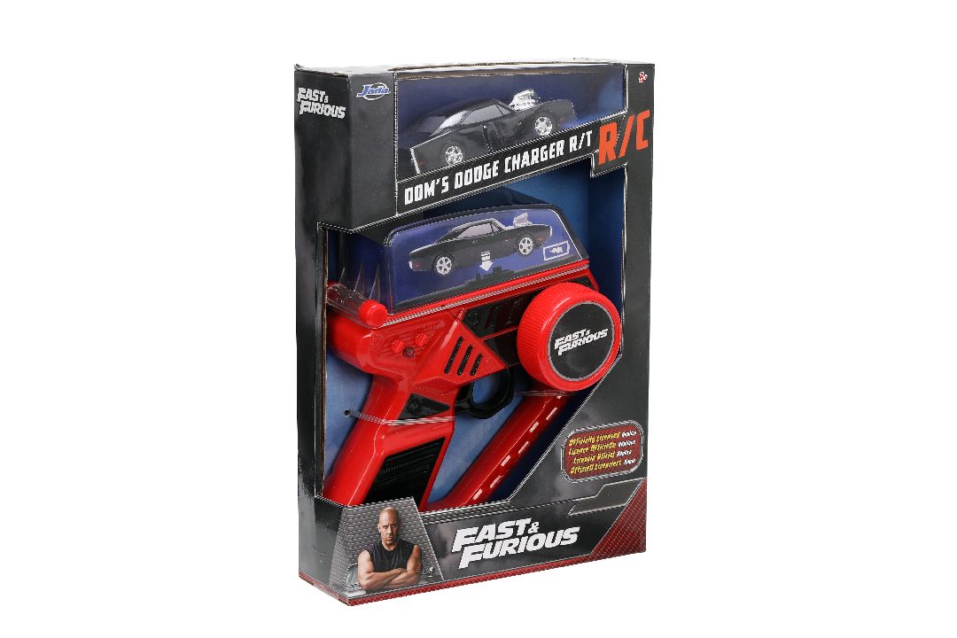 Jada 1/55 "Fast & Furious" RC Racer - Dom's Dodger Charger R/T - Click Image to Close