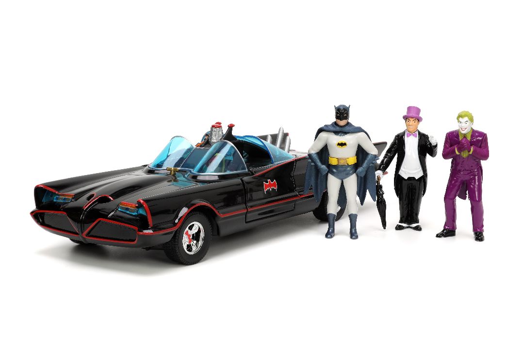 Jada 1/24 "Hollywood Rides" 1966 Classic TV Series Batmobile - Click Image to Close