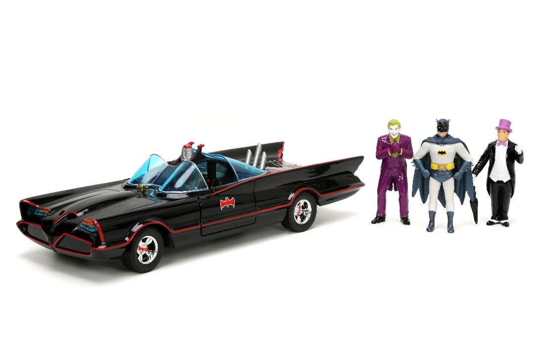 Jada 1/24 "Hollywood Rides" 1966 Classic TV Series Batmobile - Click Image to Close