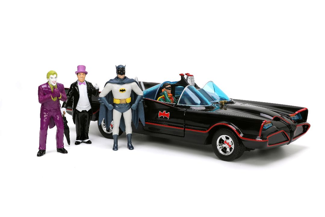 Jada 1/24 "Hollywood Rides" 1966 Classic TV Series Batmobile - Click Image to Close