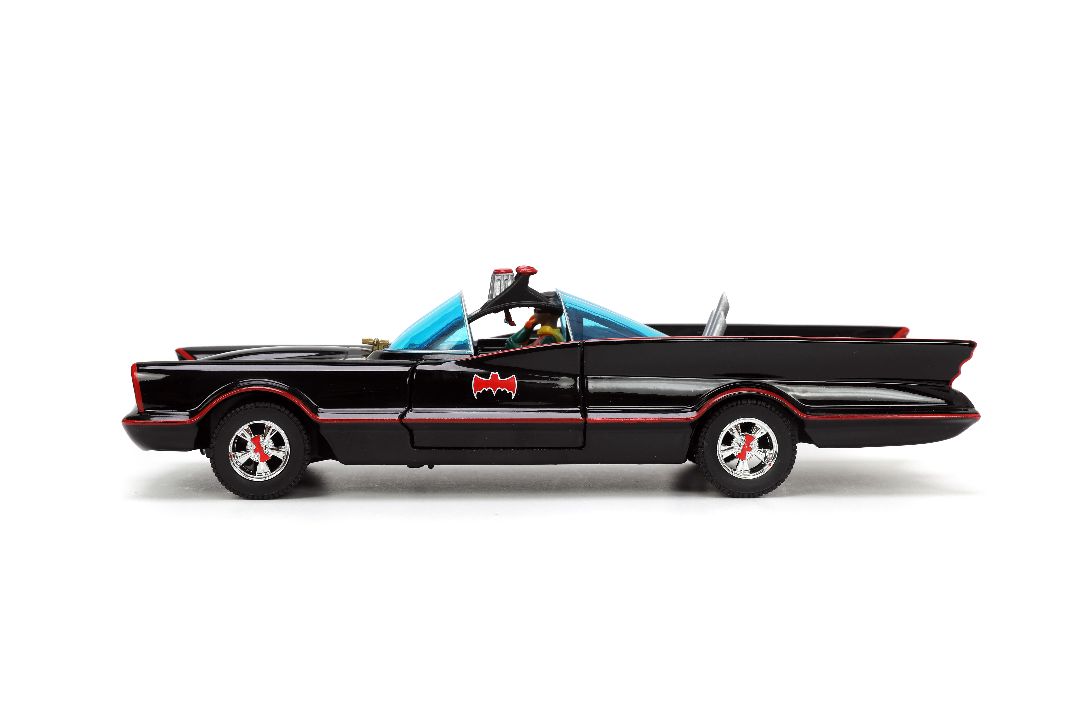 Jada 1/24 "Hollywood Rides" 1966 Classic TV Series Batmobile - Click Image to Close