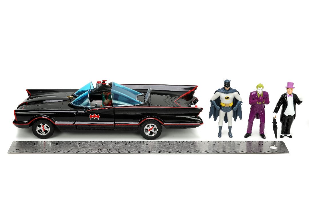 Jada 1/24 "Hollywood Rides" 1966 Classic TV Series Batmobile