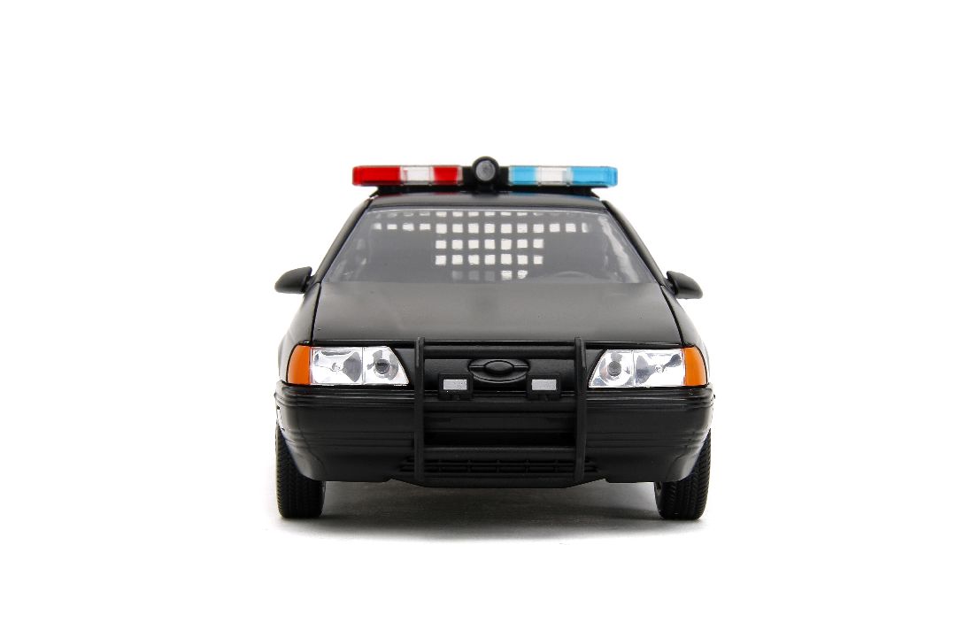 Jada 1/24 "Hollywood Rides" 1986 OCP Ford Taurus w/ RoboCop