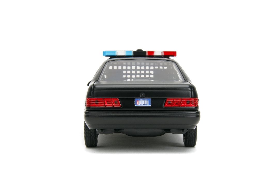 Jada 1/24 "Hollywood Rides" 1986 OCP Ford Taurus With RoboCop - Click Image to Close