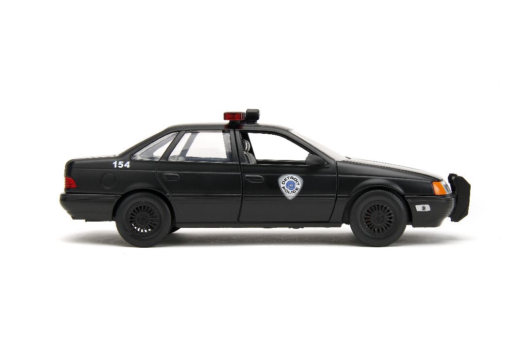 Jada 1/24 "Hollywood Rides" 1986 OCP Ford Taurus With RoboCop - Click Image to Close