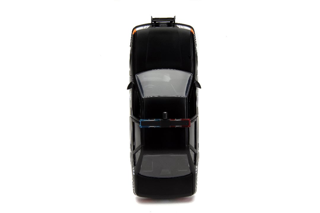 Jada 1/24 "Hollywood Rides" 1986 OCP Ford Taurus w/ RoboCop