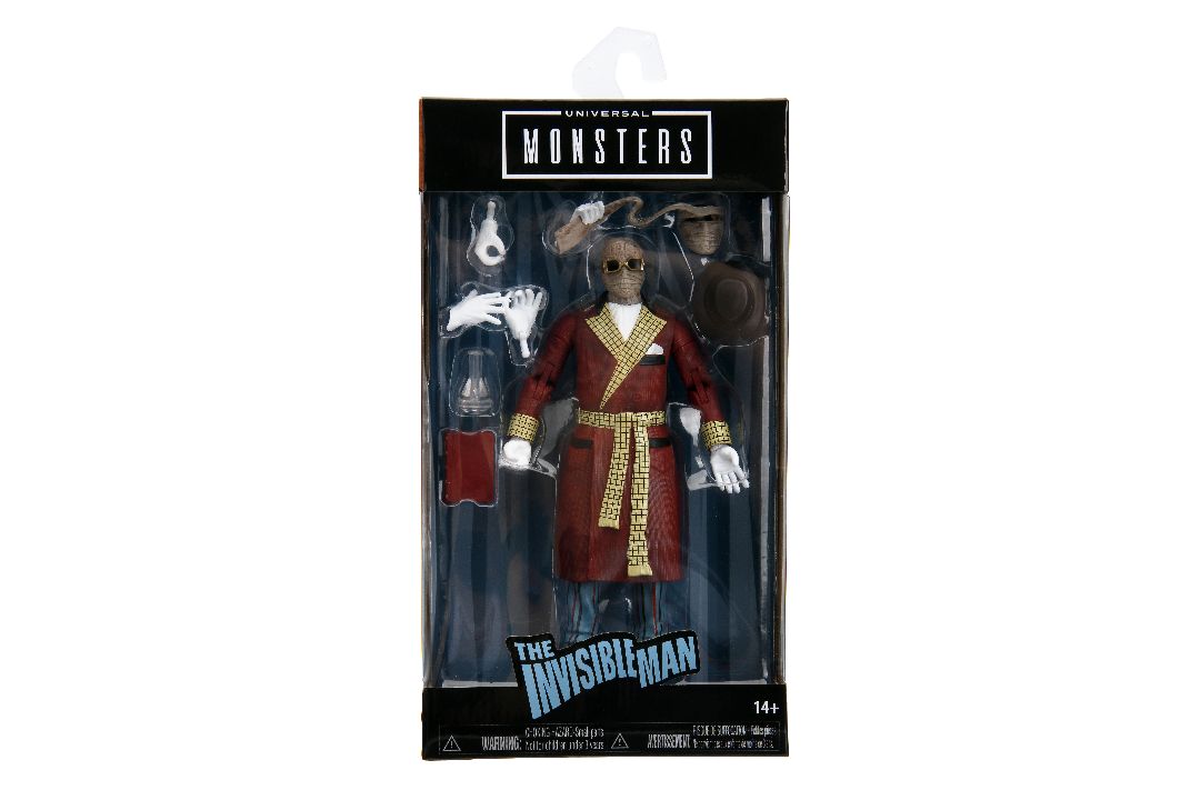 Jada 6" Universal Monsters - The Invisible Man - Click Image to Close