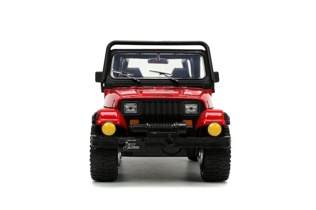 Jada 1/24 "Just Trucks" with Rack - 1992 Jeep Wrangler - Click Image to Close