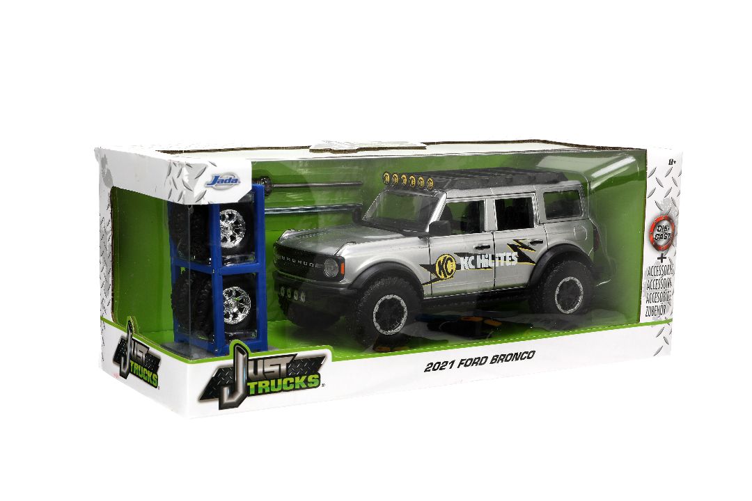 Jada 1/24 "Just Trucks" with Rack - 2021 Ford Bronco - Click Image to Close