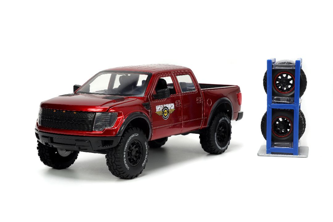 Jada 1/24 "Just Trucks" with Rack - 2011 Ford F-150 SVT Raptor - Click Image to Close