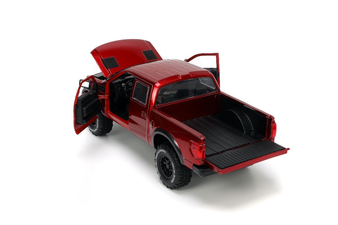 Jada 1/24 Just Trucks with Rack - 2011 Ford F-150 SVT Raptor