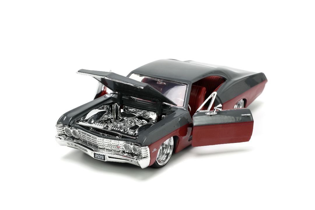 Jada 1/24 "BIGTIME Muscle" 1967 Chevy Impala 2-Door - Click Image to Close