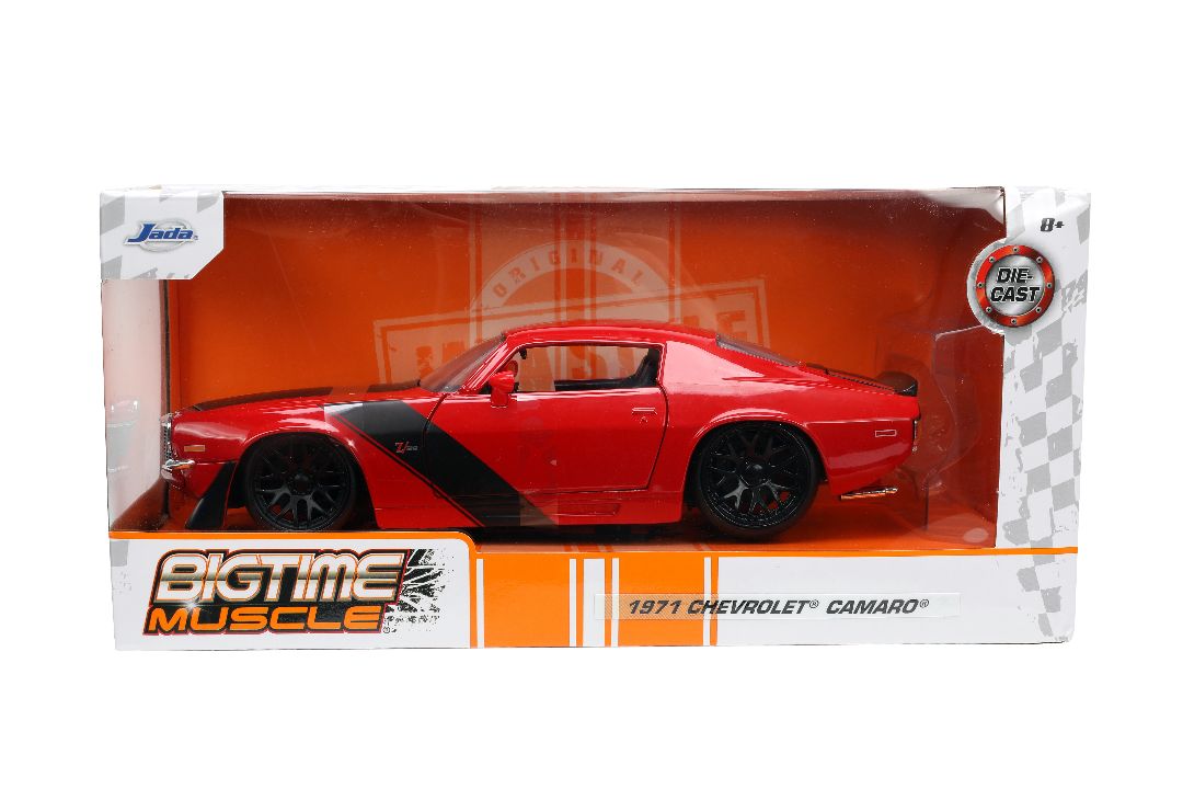 Jada 1/24 "BIGTIME Muscle" 1971 Chevy Camaro - Click Image to Close