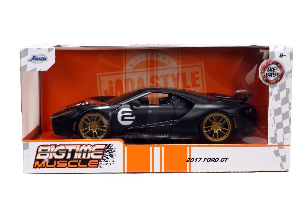 Jada 1/24 "BIGTIME Muscle" 2017 Ford GT - Click Image to Close