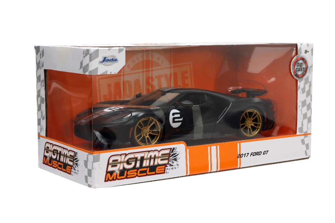 Jada 1/24 "BIGTIME Muscle" 2017 Ford GT - Click Image to Close