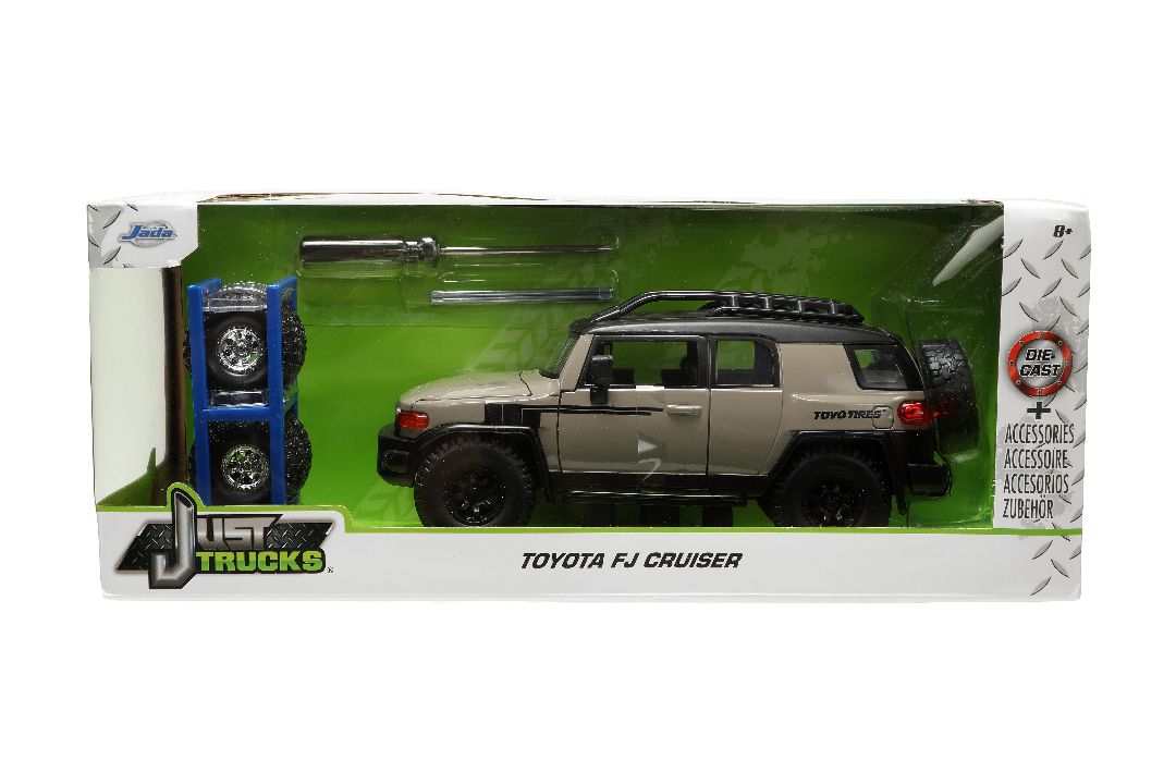 Jada 1/24 "Just Trucks" with Rack - Toyota FJ Cruiser