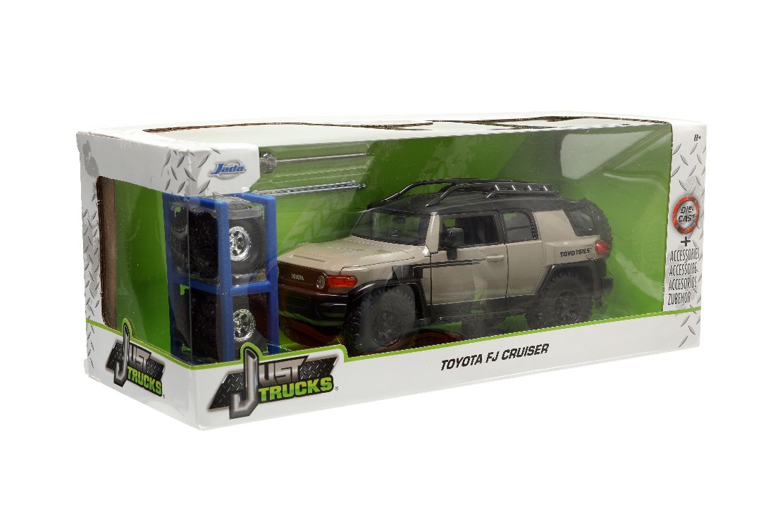 Jada 1/24 "Just Trucks" with Rack - Toyota FJ Cruiser - Click Image to Close