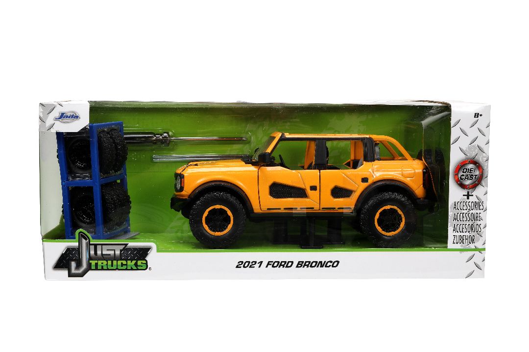 Jada 1/24 "Just Trucks" with Rack2021 Ford Bronco