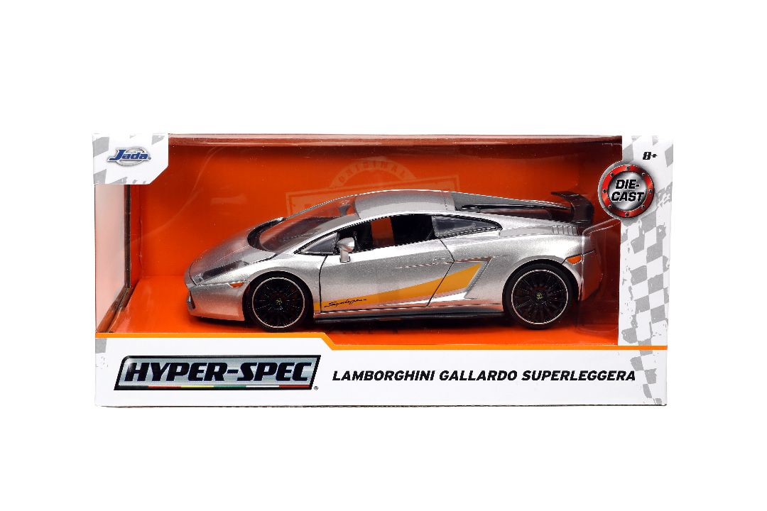 Jada 1/24 "Hyper-Spec" Lamborghini Gallardo Superleggera - Click Image to Close
