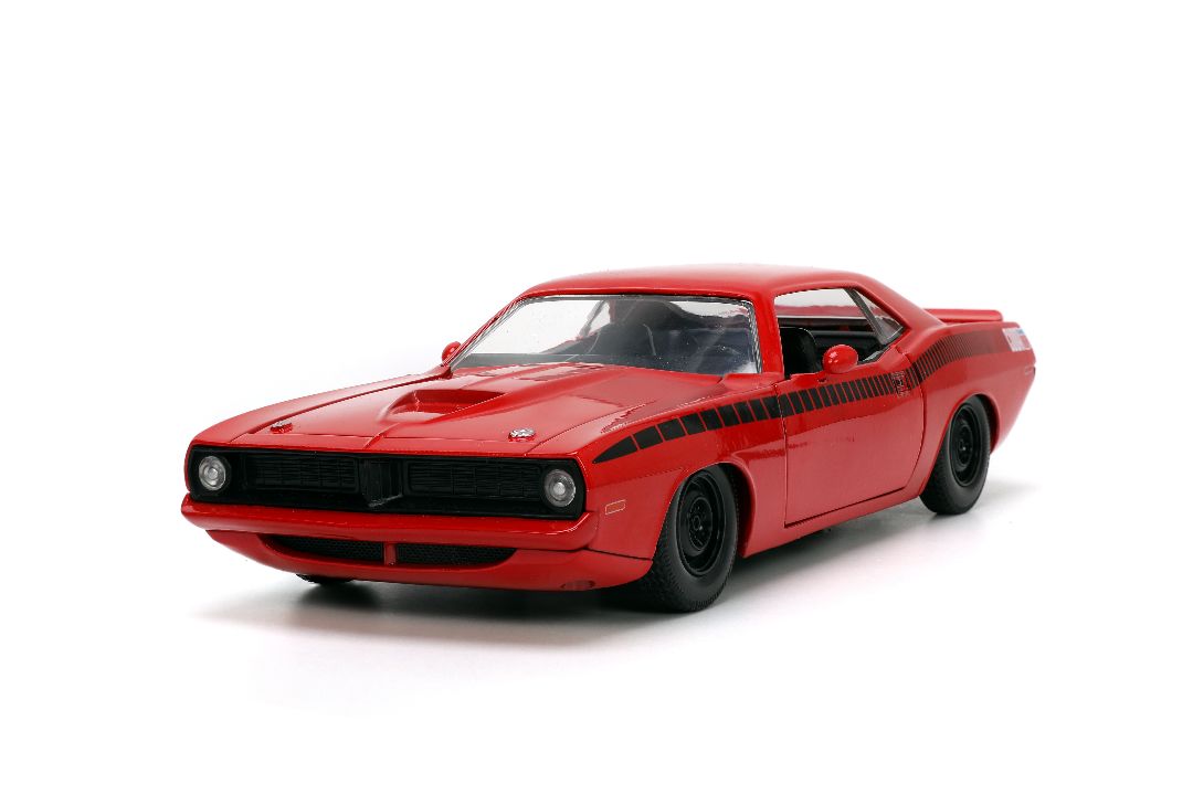 Jada 1/24 "BIGTIME Muscle" 1973 Plymouth Barracuda - Click Image to Close