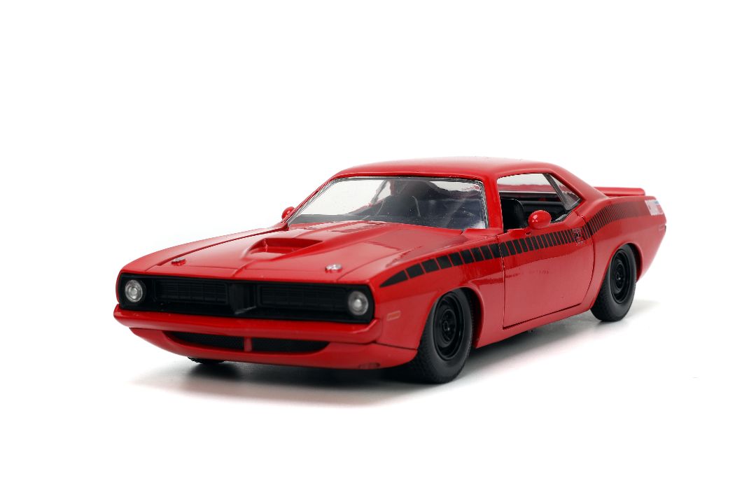Jada 1/24 "BIGTIME Muscle" 1973 Plymouth Barracuda - Click Image to Close
