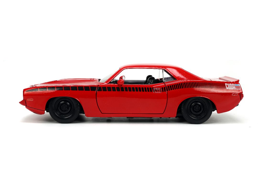 Jada 1/24 "BIGTIME Muscle" 1973 Plymouth Barracuda - Click Image to Close