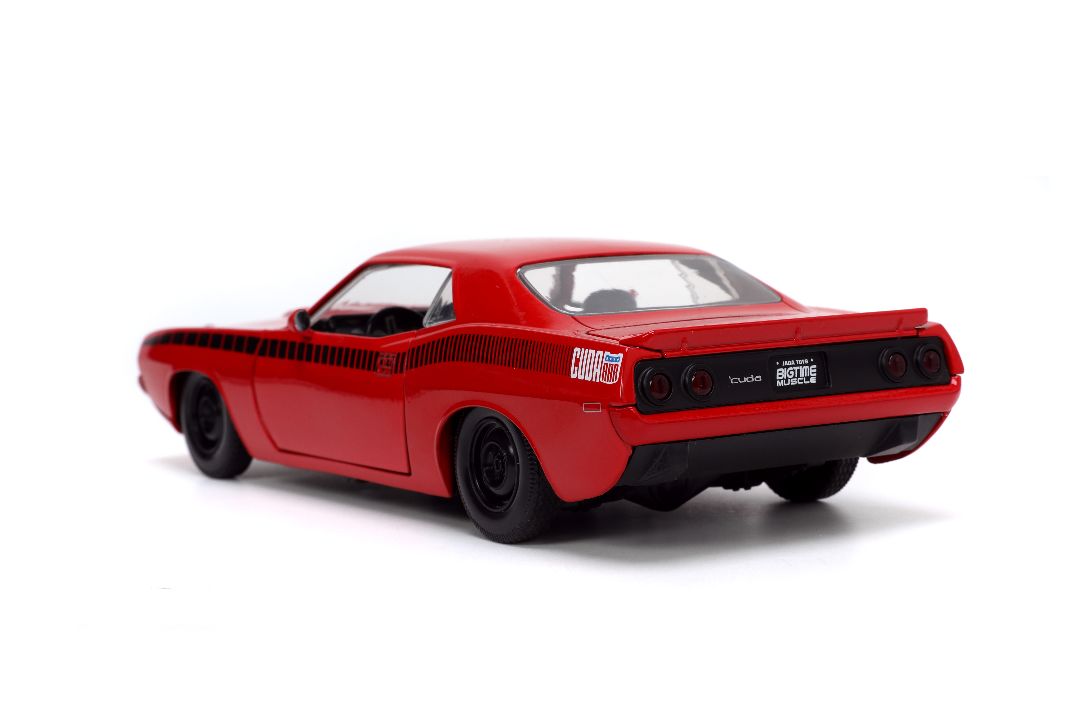 Jada 1/24 "BIGTIME Muscle" 1973 Plymouth Barracuda