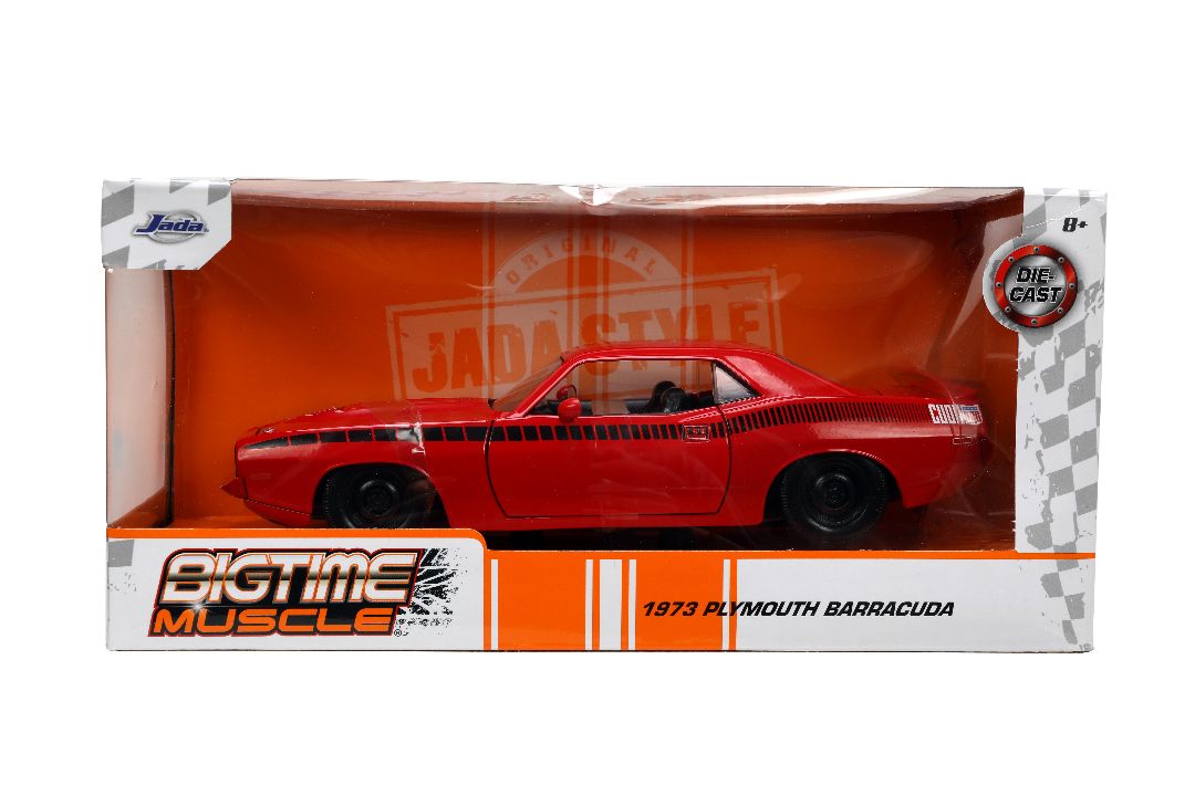 Jada 1/24 "BIGTIME Muscle" 1973 Plymouth Barracuda