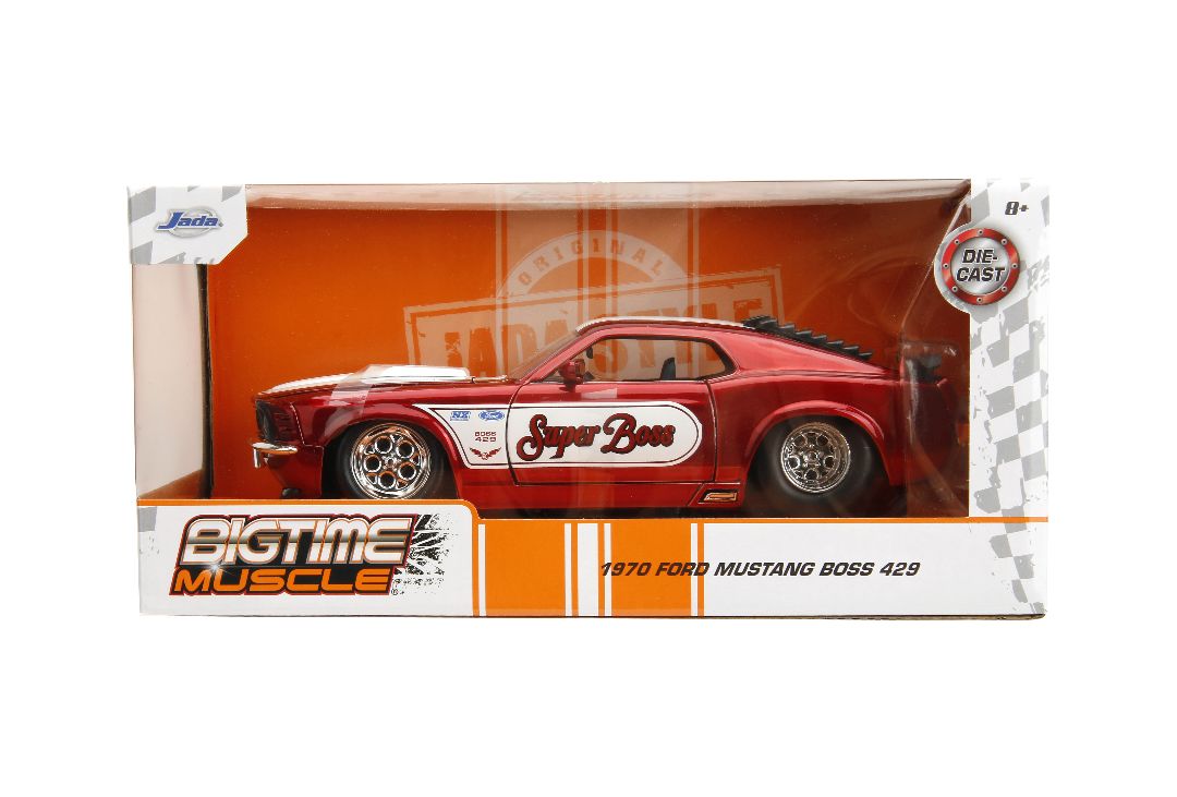 Jada 1/24 "Bigtime Muscle" 1970 Ford Mustang Super Boss 429