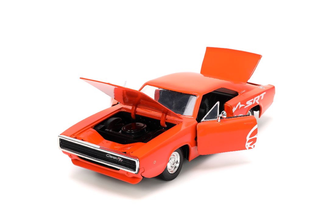 Jada 1/24 "BIG TIME Muscle" 1968 Dodge Charger - Click Image to Close