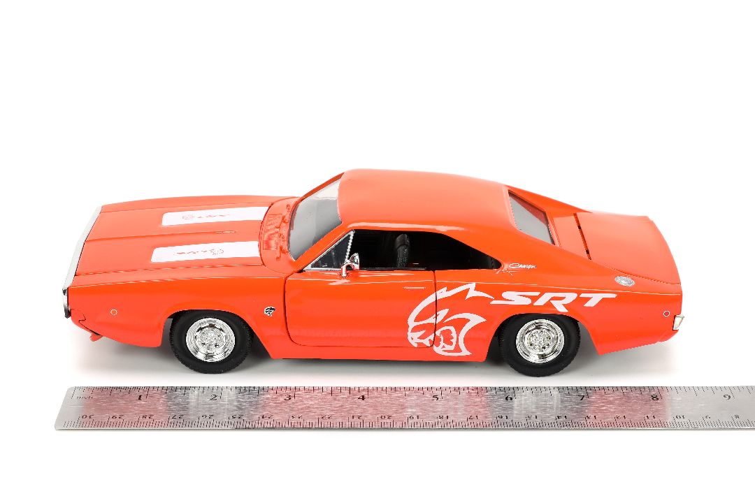 Jada 1/24 "BIG TIME Muscle" 1968 Dodge Charger - Click Image to Close