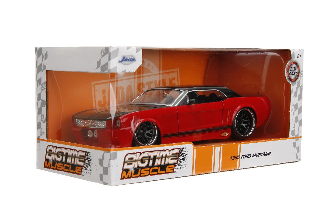 Jada 1/24 "BIG TIME Muscle" 1965 Ford Mustang GT - Click Image to Close