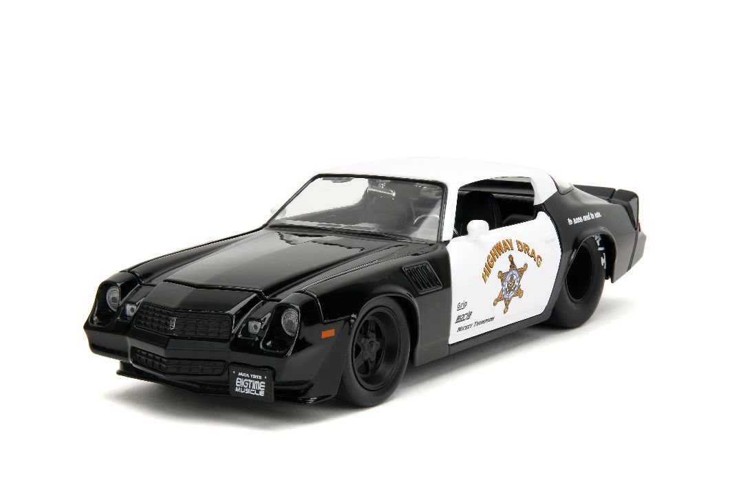 Jada 1/24 "BIGTIME Muscle" 1979 Chevy Camaro Z28 Police