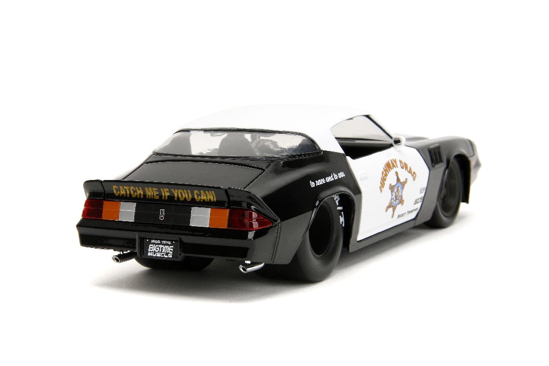 Jada 1/24 "BIGTIME Muscle" 1979 Chevy Camaro Z28 Police - Click Image to Close