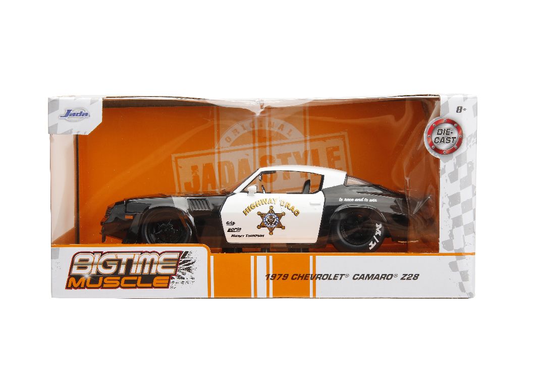 Jada 1/24 "BIGTIME Muscle" 1979 Chevy Camaro Z28 Police