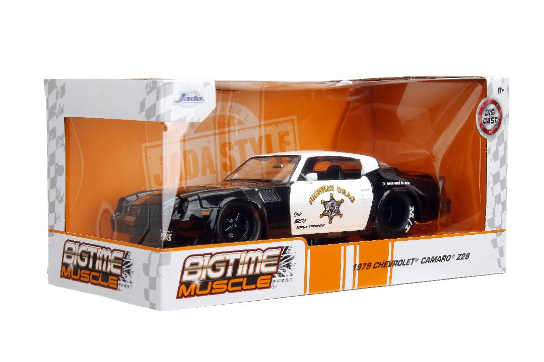 Jada 1/24 "BIGTIME Muscle" 1979 Chevy Camaro Z28 Police