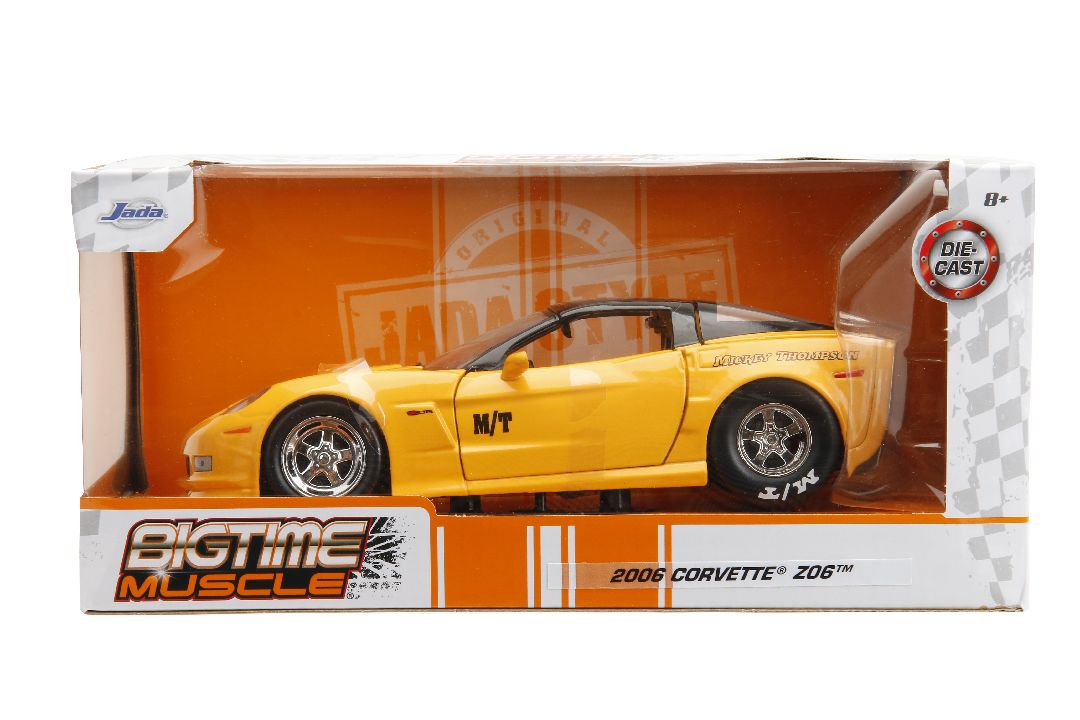 Jada 1/24 "BIGTIME Muscle" 2006 Corvette Z06 - Click Image to Close