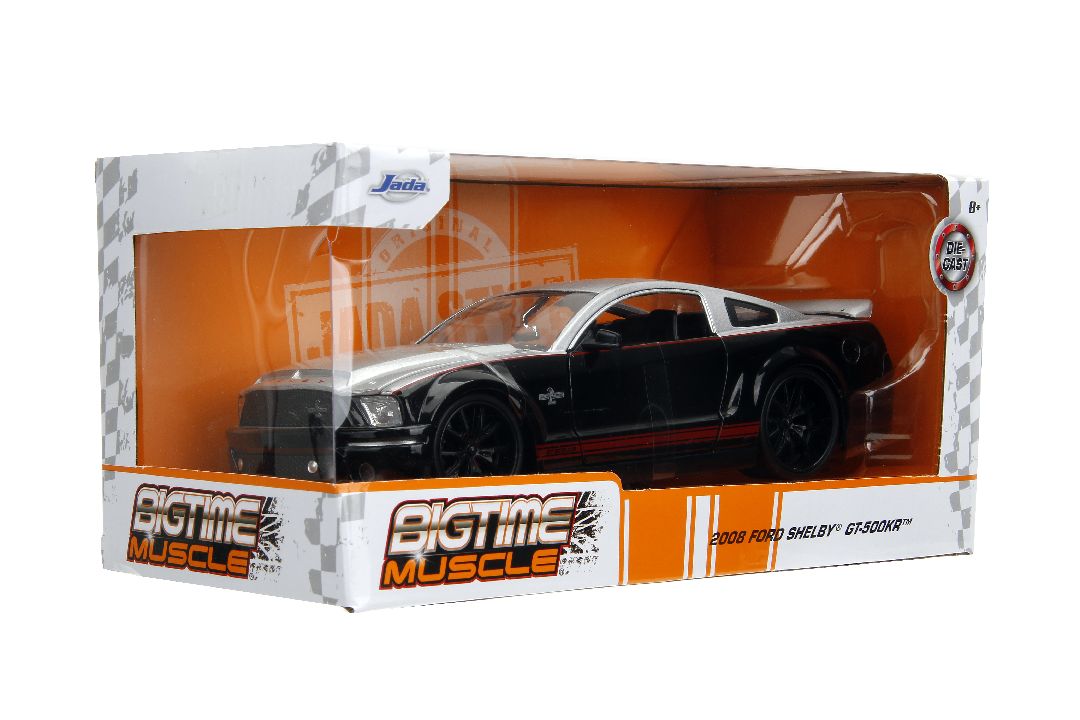 Jada 1/24 "BIGTIME Muscle" 2008 Ford Mustang Shelby GT500KR