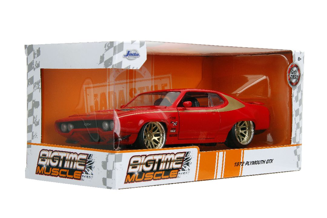 Jada 1/24 "BIGTIME Muscle" 1972 Plymouth GTX - Click Image to Close