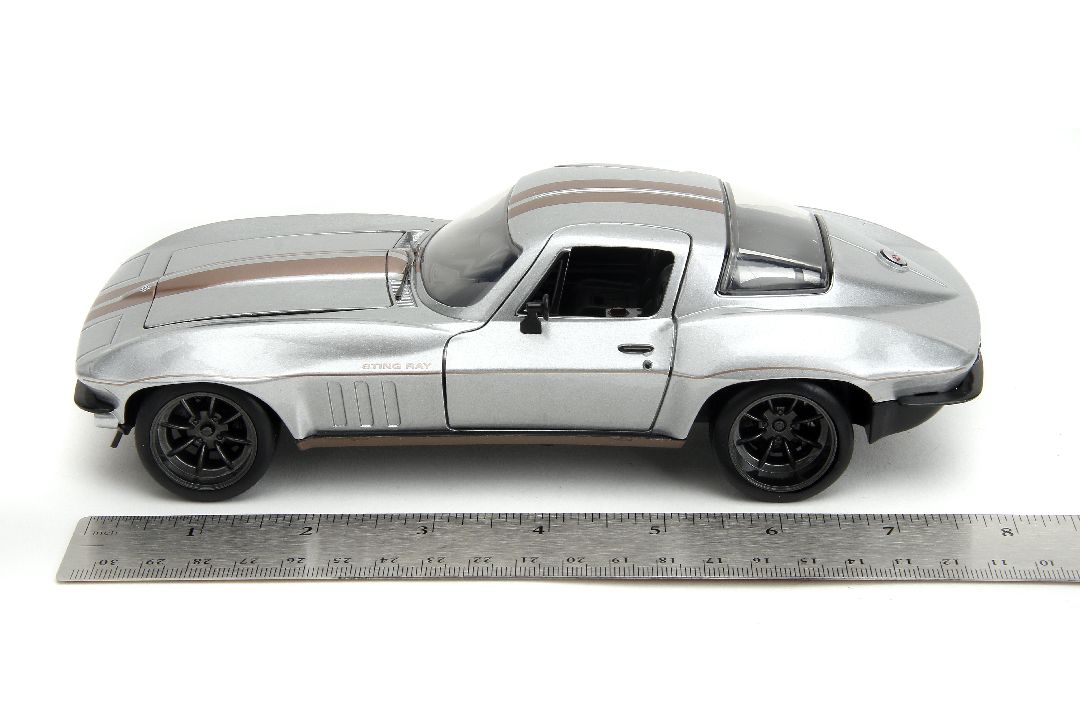 Jada 1/24 "BIGTIME Muscle" 1966 Chevy Corvette - Click Image to Close