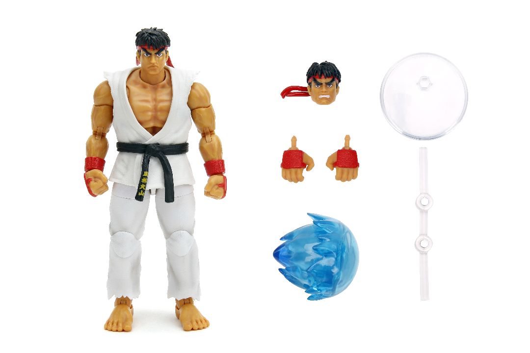 Jada 6" Action Figure Street Fighter - Ryu - Click Image to Close